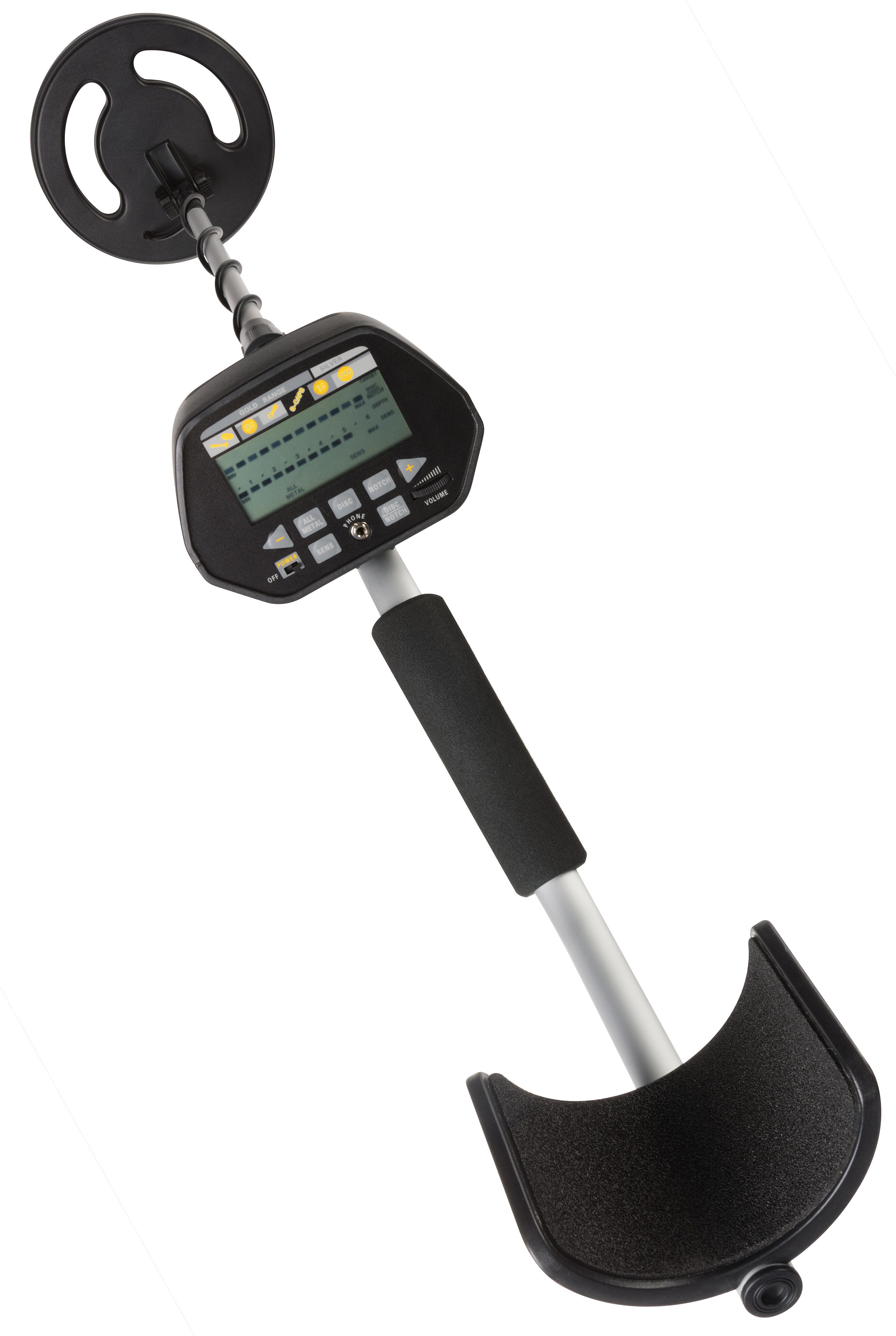 Metal Detector Digitale NATIONAL GEOGRAPHIC identificazione del tipo di metallo 4/7