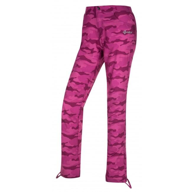 Női nadrág, KILPI Mimicri Outdoor, rózsaszín