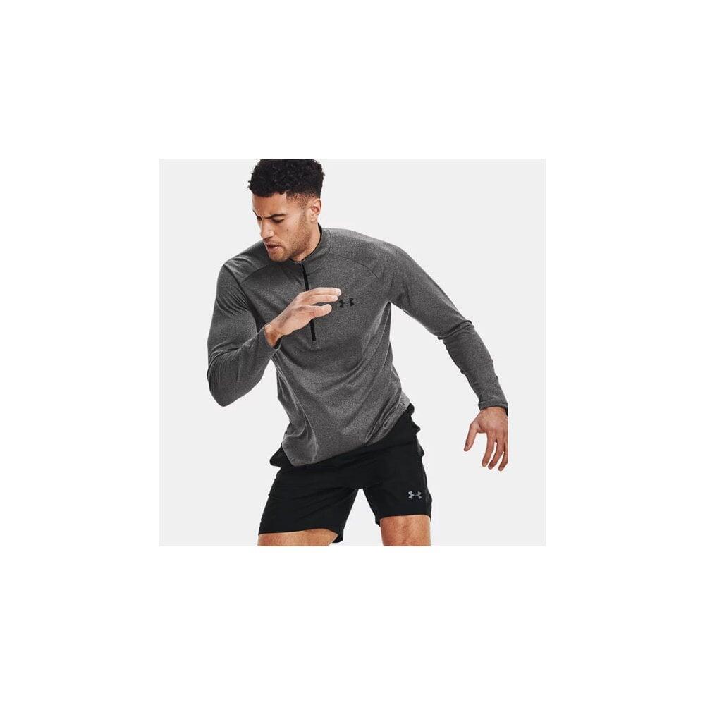 Haut manches longues 1/2 Zip Under Armour Tech 2.0 Gris Homme 3/7
