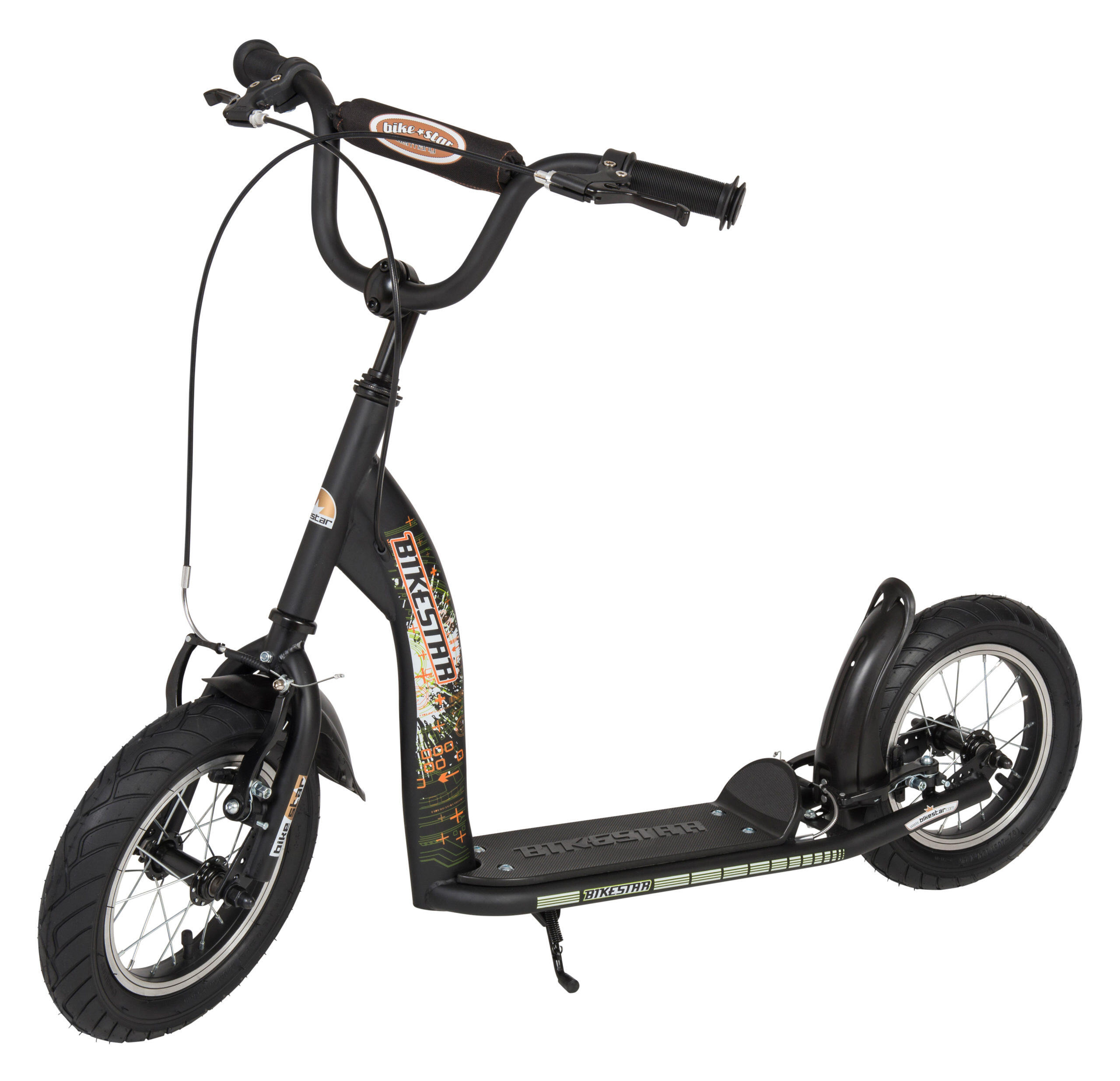 Monopattino con granruote 12", per bambini 8 anni, pneumatici ad aria, Sport 4/5