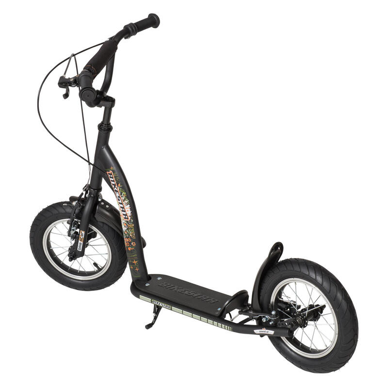 Trottinette grandes roues 12", pour enfants de 8 ans, pneus gonflables, Sport