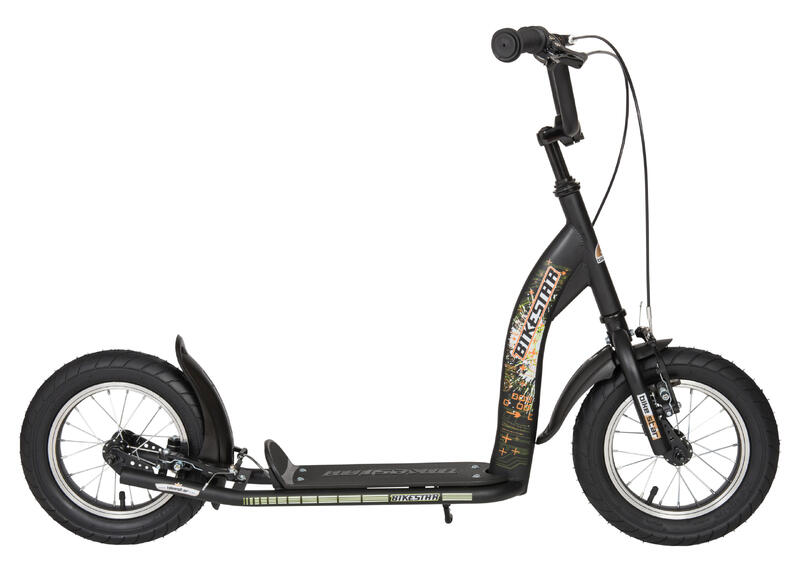 Scooter Bikestar, 12 pouces, Scooter de sport, noir