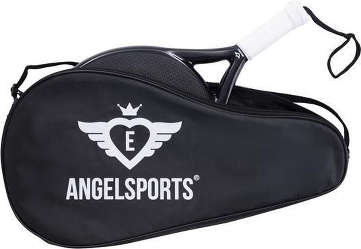 Padelracket 52 X 36,5 Cm P46 Eva17 Carbon Zwart 4/5
