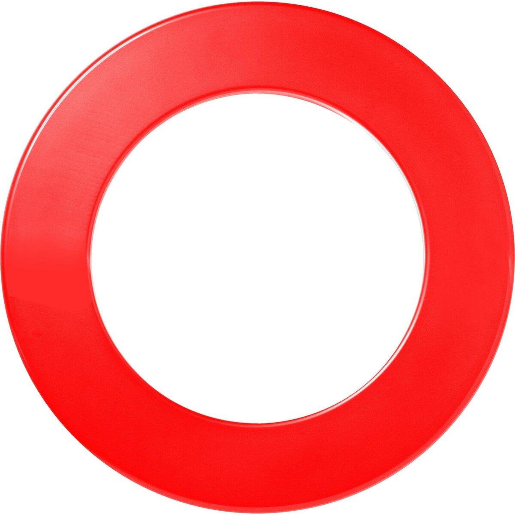 ABC DARTS ABC Darts - PU Rubberen Dartbord Surround Ring - Dartbord Bescherm ring - Rood