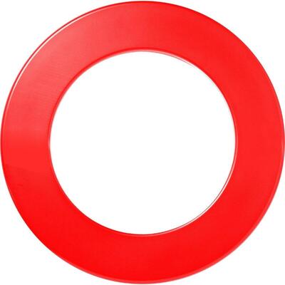 Abc darts - pu rubberen dartbord surround ring - dartbord bescherm ring - rood
