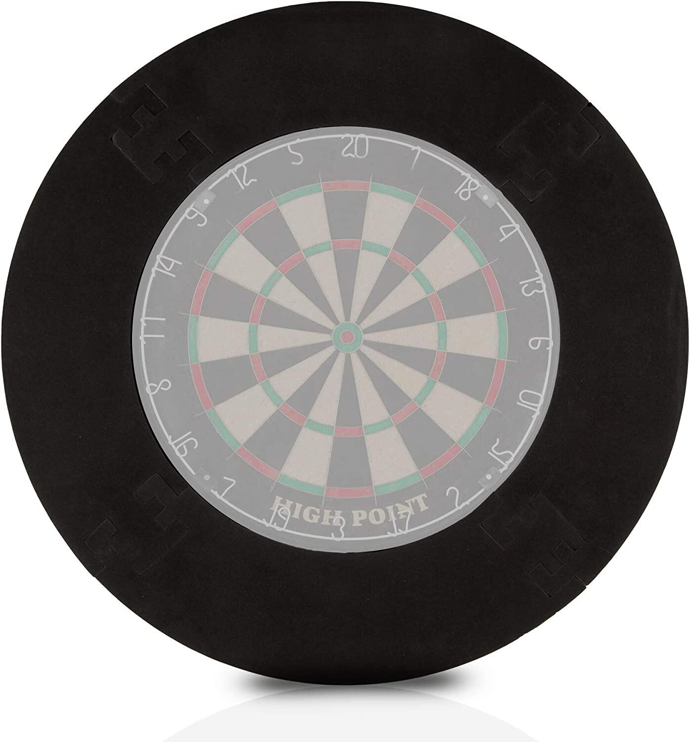 ABC Darts - PU Rubberen Dartbord Surround Ring - Dartbord Bescherm ring - Zwart 3/3