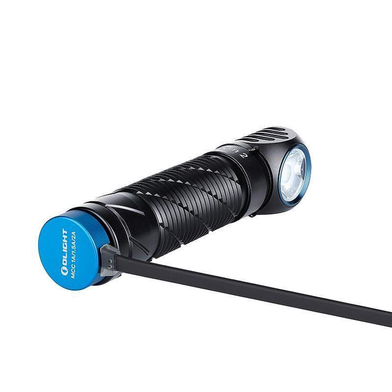 Lanterna OLIGHT Perun 2 LED com lente TIR 2500 lum. preto