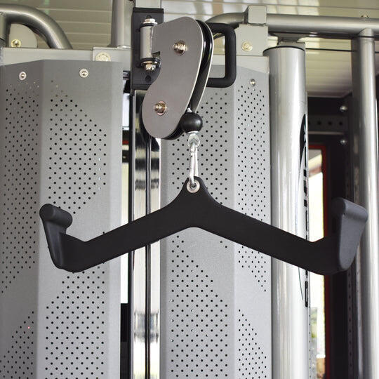 Wide short grip lat pull down cable attachments MB830