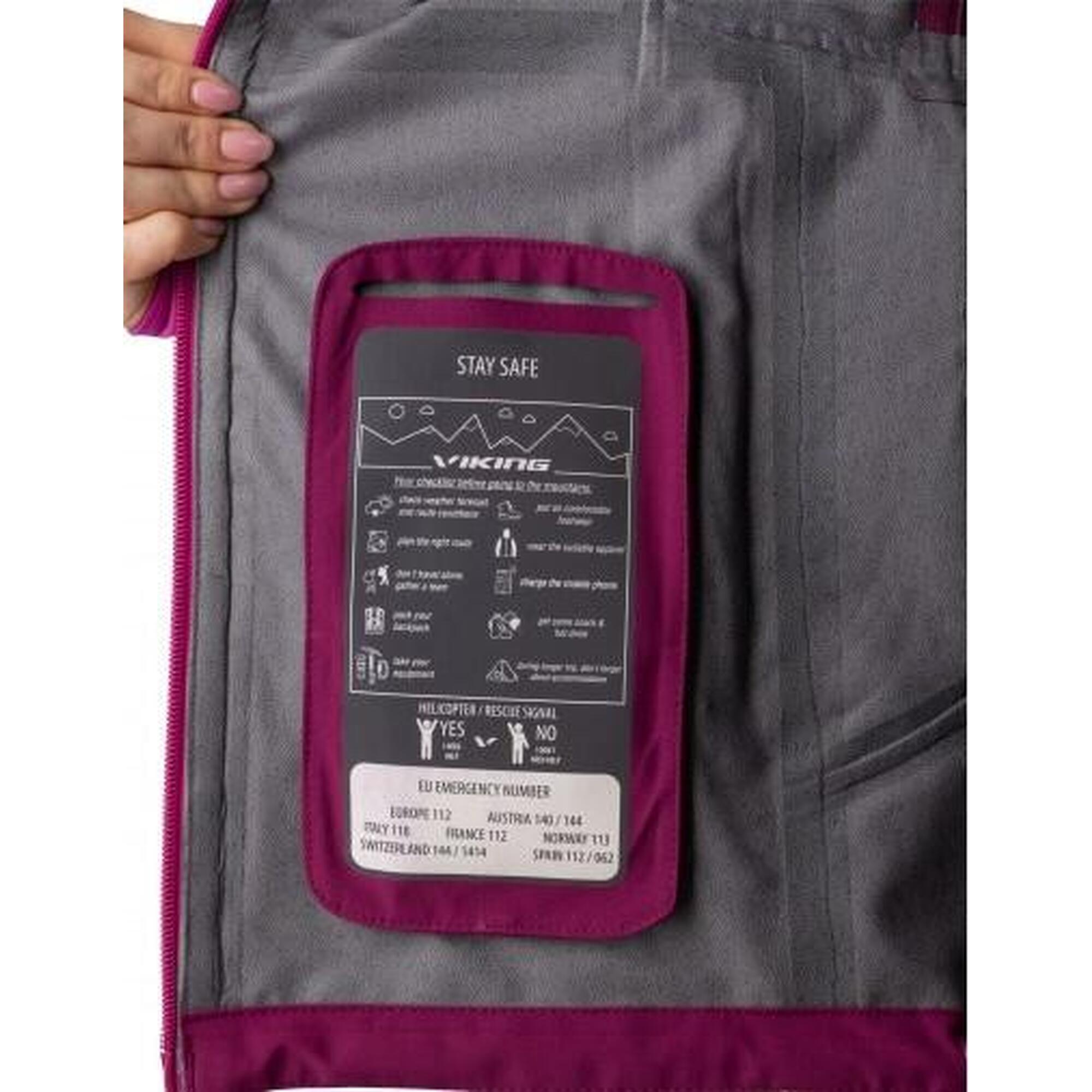 Kurtka trekkingowa damska Viking Trek Pro przeciwdeszczowa hardshell