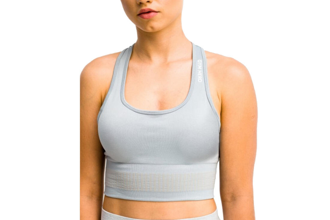 GYM HERO Damen Sport-BH Damen Stripes Bra