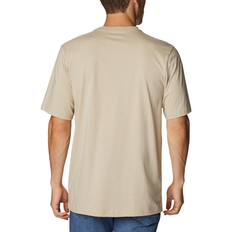 Camiseta de Manga Corta Hombre Columbia Csc Basic Logo™ Marrón