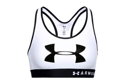 Damen Sport-BH Damen Mid Keyhole Graphic Bra