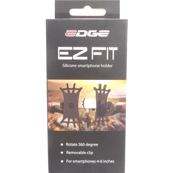 Supporto telefono Edge EZ Fit 360° in silicone, nero. 5/6
