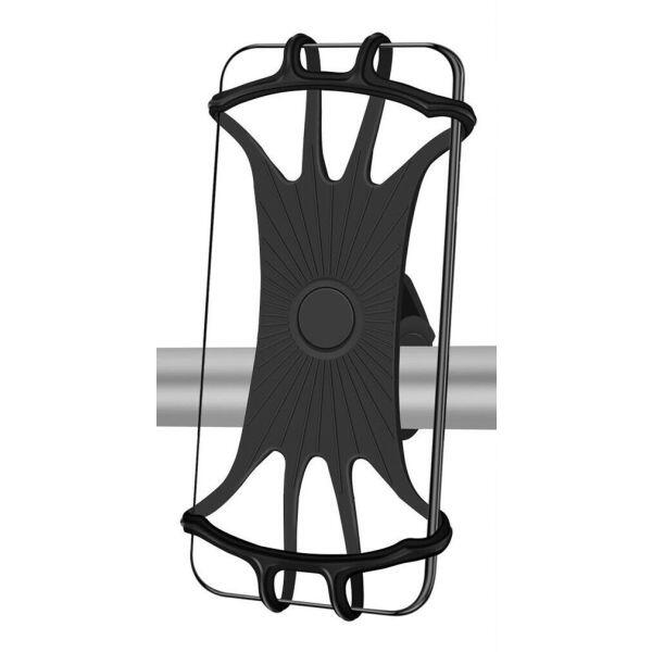 Supporto telefono Edge EZ Fit 360° in silicone, nero. 2/6