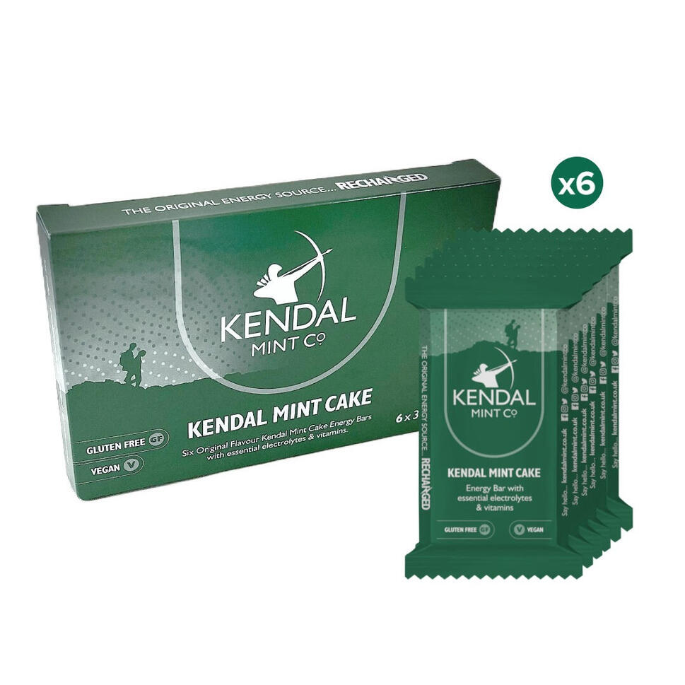 KMC NRG BAR Kendal Mint Cake Pocket 6 Bars KENDAL MINT CO Decathlon
