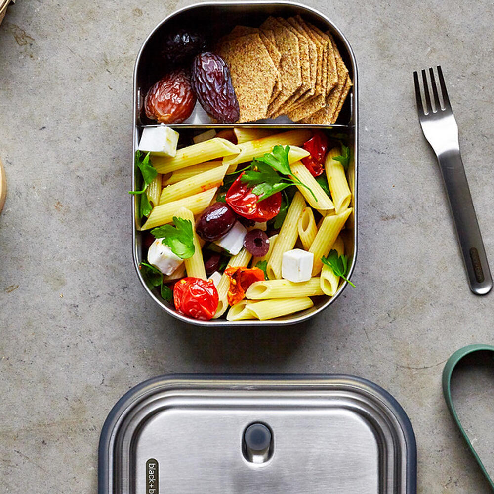 Black+Blum Stainless Steel Lunch Box Olive 3/7