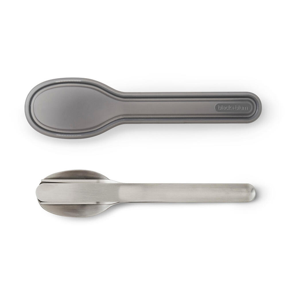 Black+Blum Stainless Steel Cutlery Set with Case Grey 2/6