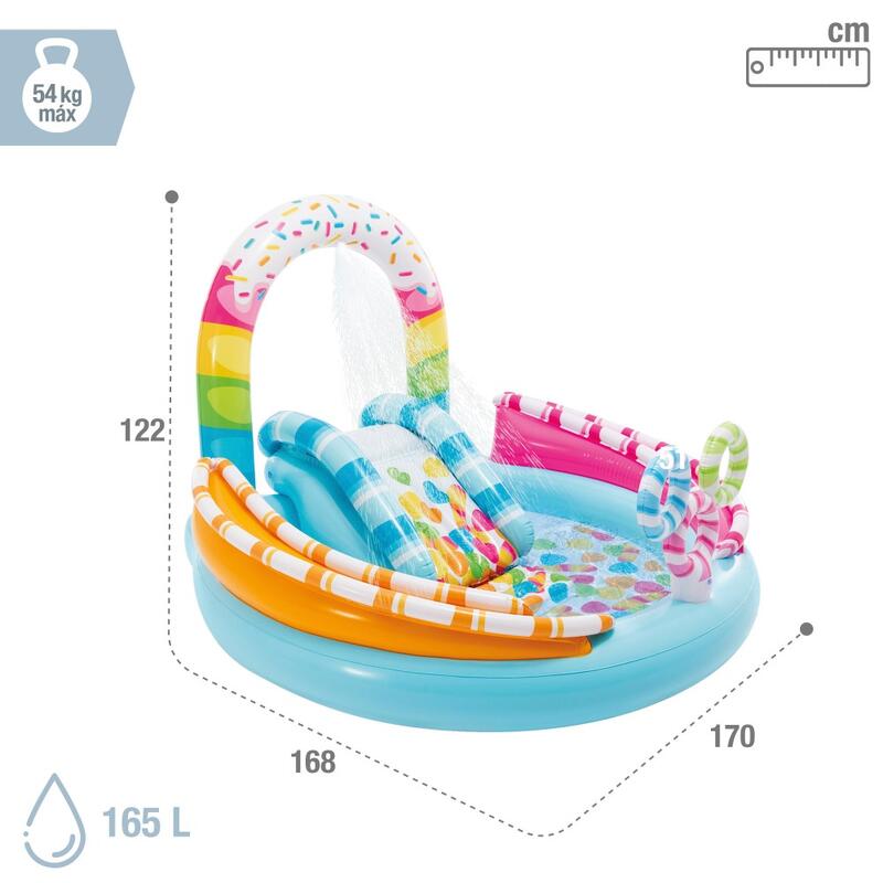 Hrací centrum Intex 57144 Candy Fun 170x168x122 cm