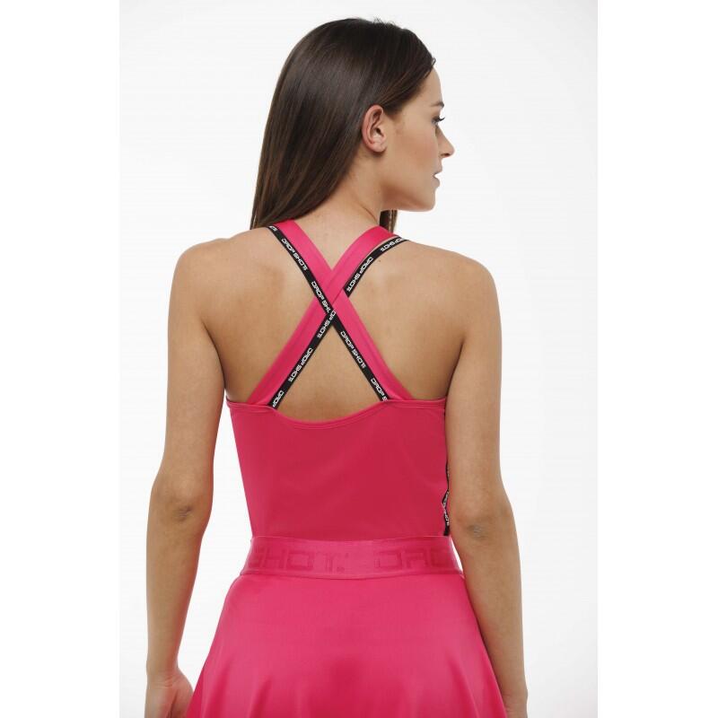 Camiseta de Tirantes de Pádel Mujer Drop Shot Kiara 1/2