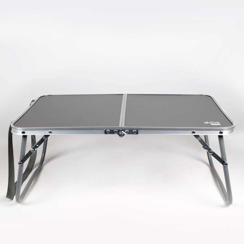 AKTIVE - Table de Camping Pliante avec Poignée de Transport 60 x 40 x 25 cm