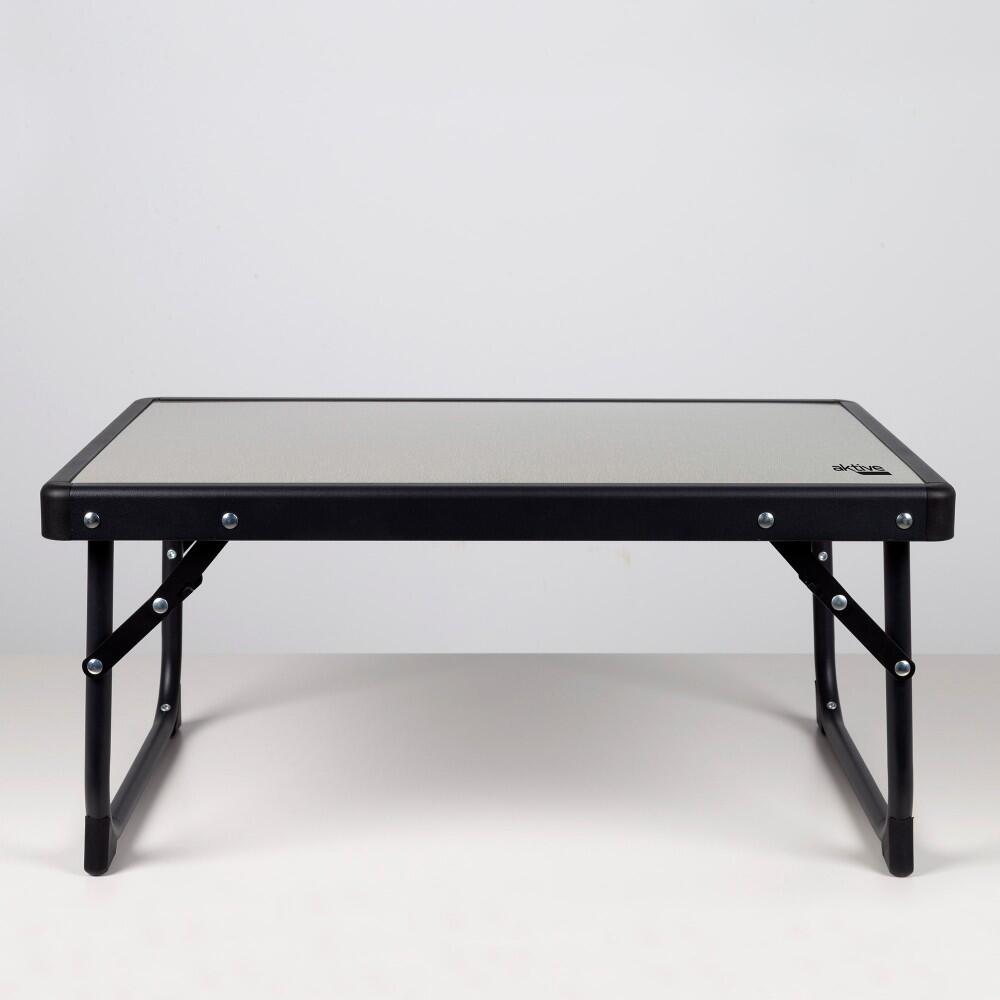 Aktive Table de camping basse pliante structure acier 60x40x25 cm 2/5