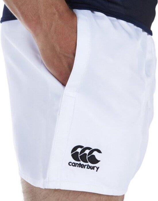 CANTERBURY PROFESSIONAL POLY SHORT JUNIOR, WHITE 3/5