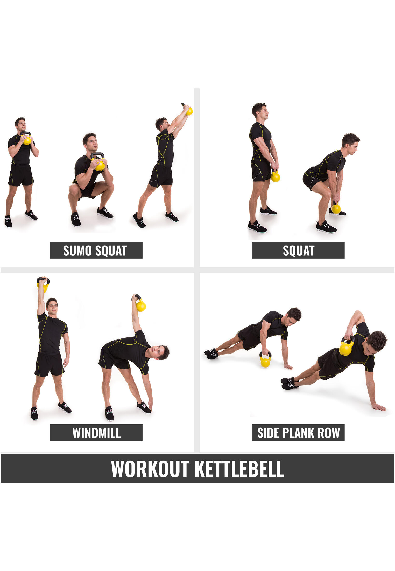 KETTLEBELL FONTE AVEC REVÊTEMENT NÉOPRÈNE | MUSCULATION | AU CHOIX DE 2KG À 32KG 6/7