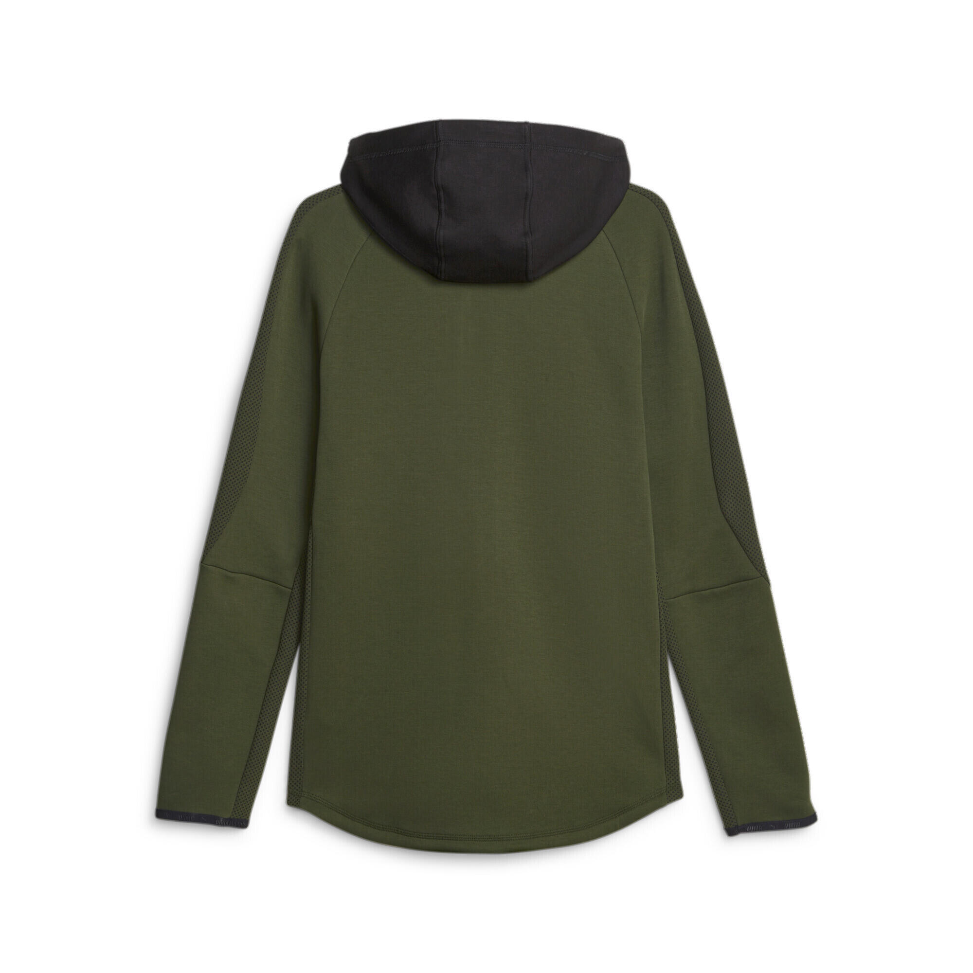 Hoodie zippé Evostripe Homme PUMA Myrtle Green 6/7