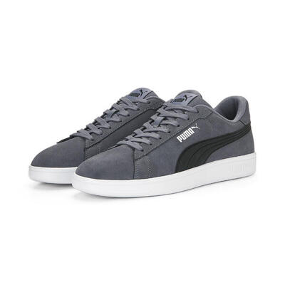 Zapatillas Smash 3.0 PUMA Gray Tile Black White
