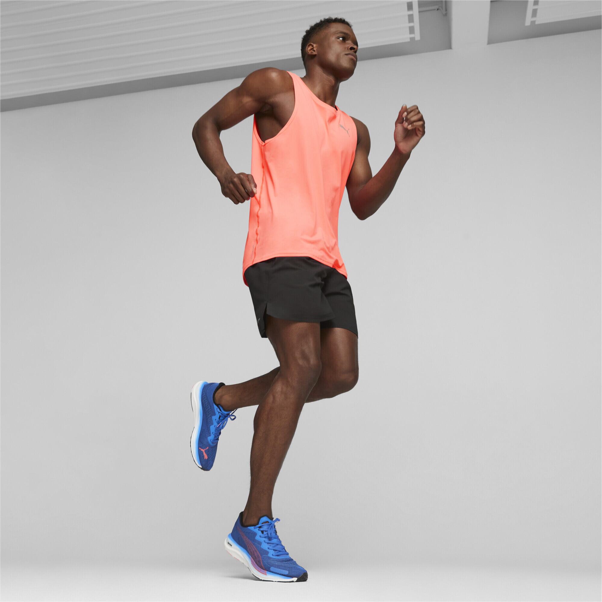 Chaussures de running Velocity Nitro 2 PUMA Ultra Blue Fire Orchid Red 3/7