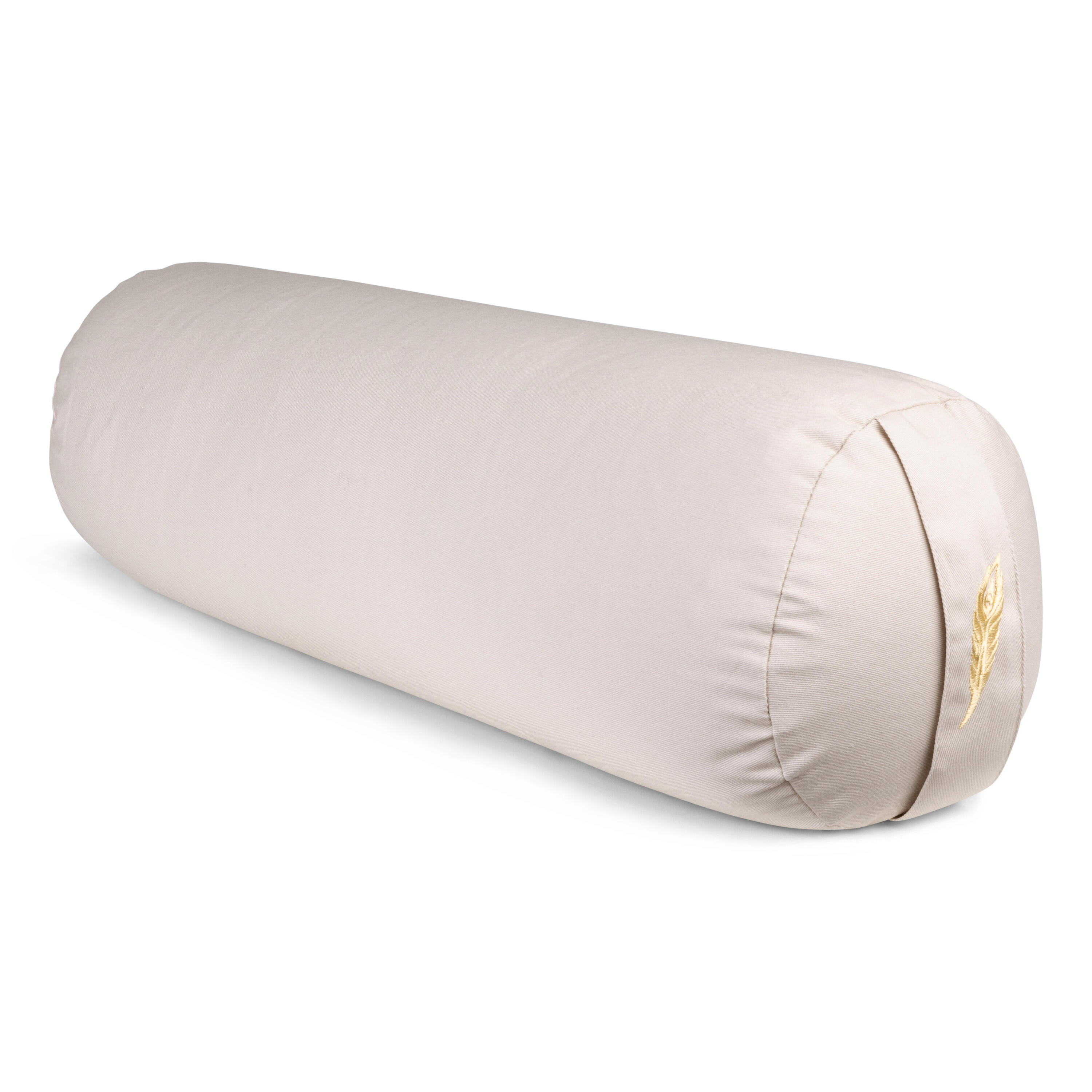MINDBAAS MindBaas - Yoga Bolster - Eco - Crème - 60 x 20 (lengte x diameter)
