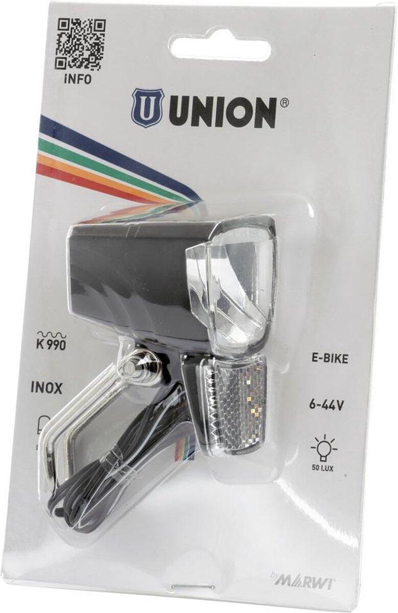 Marwi Union UN-4270E Spark fanale e-bike 6–44 V 50 Lux nero. 2/3