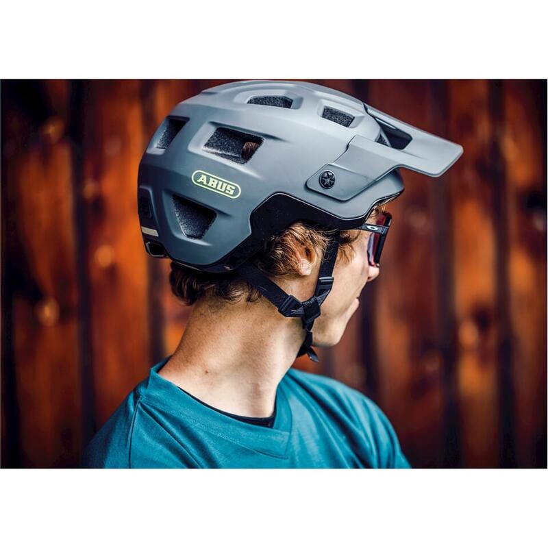 ABUS Casque de vélo "Modrop" gris