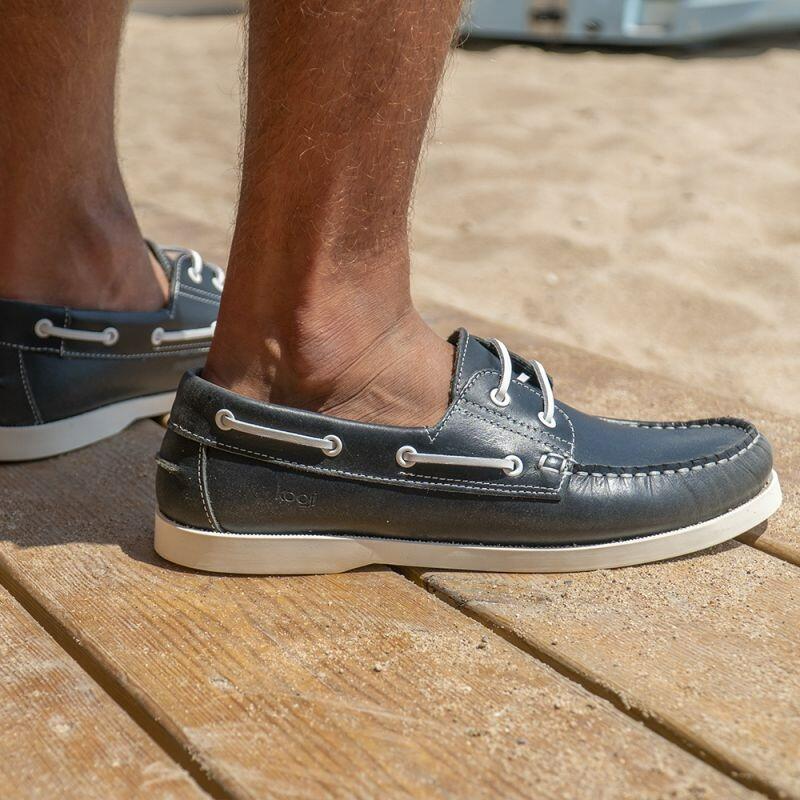 Męskie Buty Do Łodzi - Granatowe