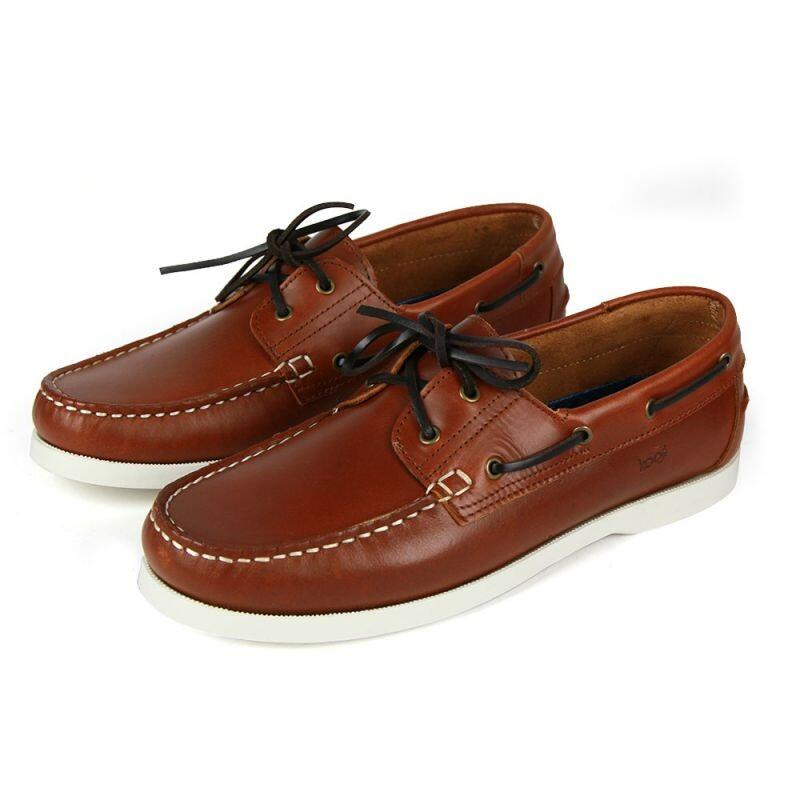 CHAUSSURE BATEAU HOMME - COGNAC