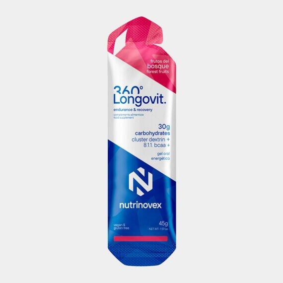 Gel Energético Longovit 360º Nutrinovex Exclusivo online                                         8 cores disponíveis
 2,36€  Preço por quantidade 52,45€kg NUTRINOVEX Gel Energético Longovit 360º NutrinovexVendido e expedido por: Trideporte  