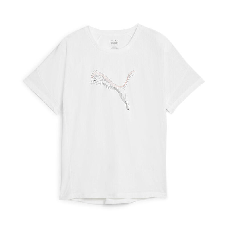 Camiseta evoSTRIPE Mujer PUMA White