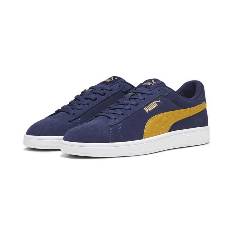 Smash 3.0 Sneakers Erwachsene PUMA Navy Amber Gold White Blue Yellow