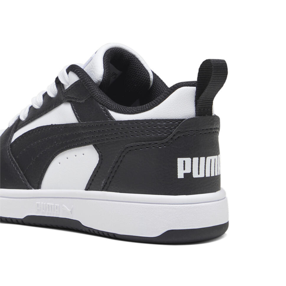 Dziecięce sneakersy Rebound V6 Lo PUMA White Black transparent