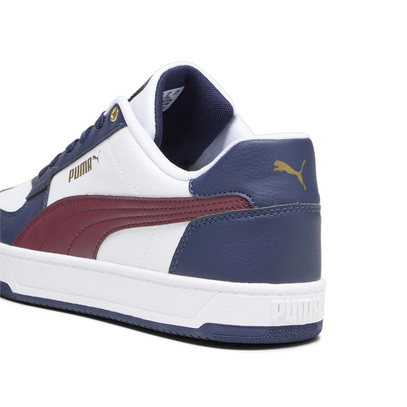 Caven 2.0 Sneakers Erwachsene PUMA White Dark Jasper Navy Gold Red Blue