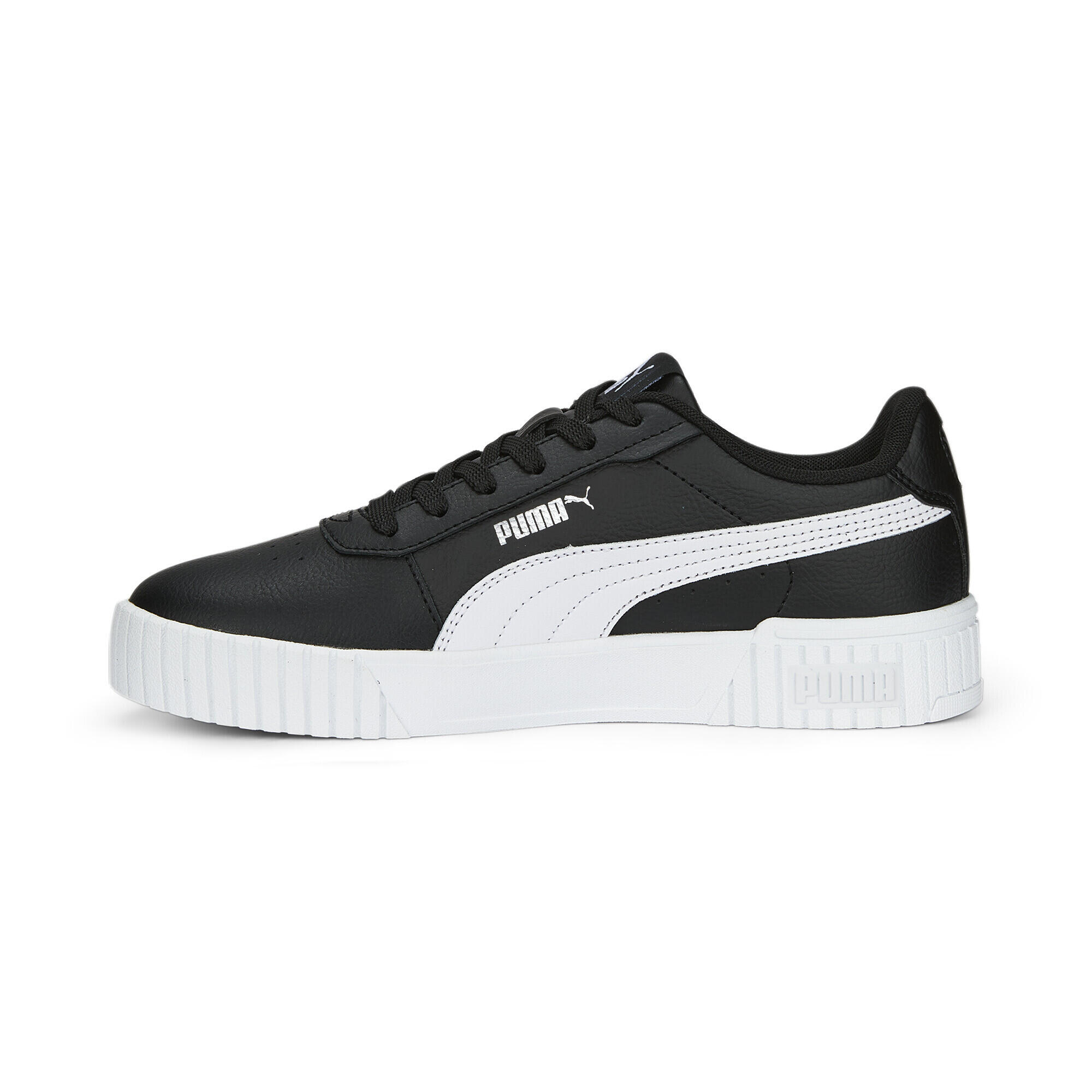 Sneakers Carina 2.0 Femme PUMA Black White Silver Metallic 3/7