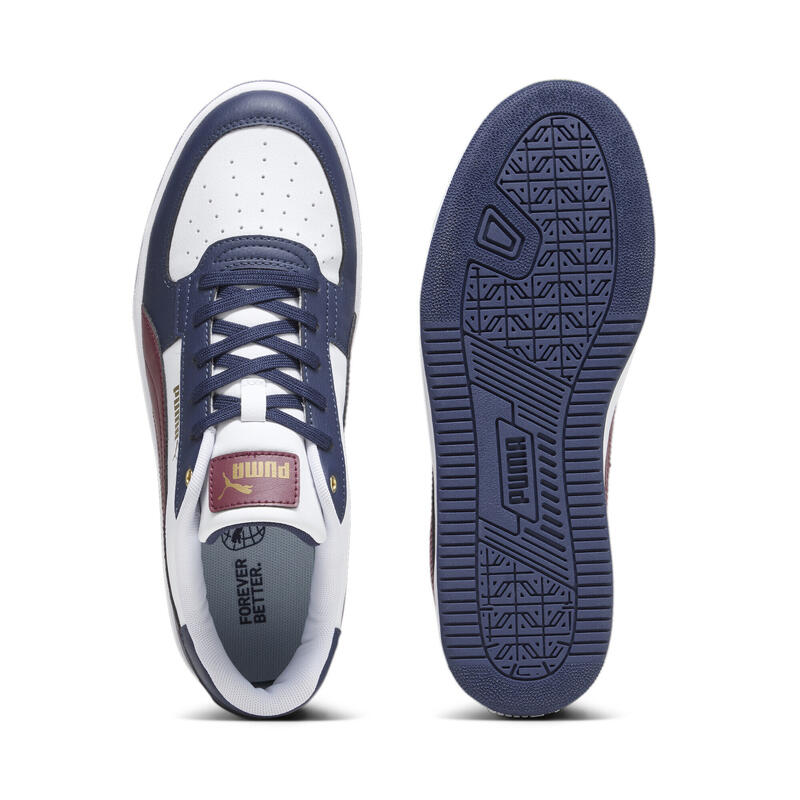 Caven 2.0 Sneakers Erwachsene PUMA White Dark Jasper Navy Gold Red Blue