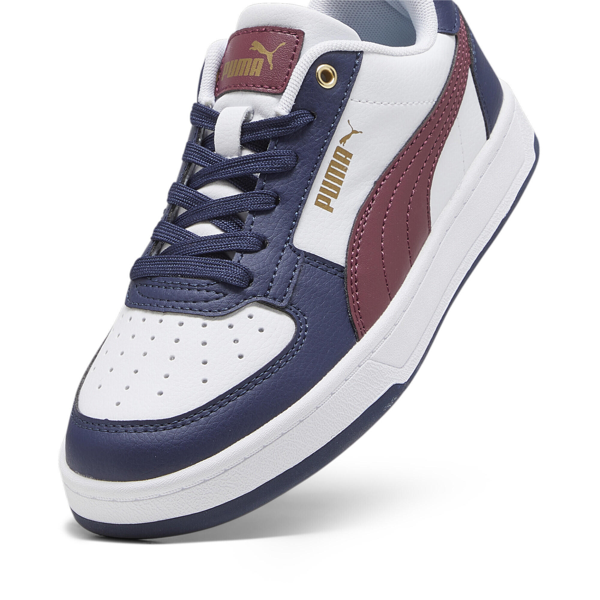 PUMA Caven 2.0 sneakers voor jongeren PUMA White Dark Jasper Navy Gold Red Blue 6/6