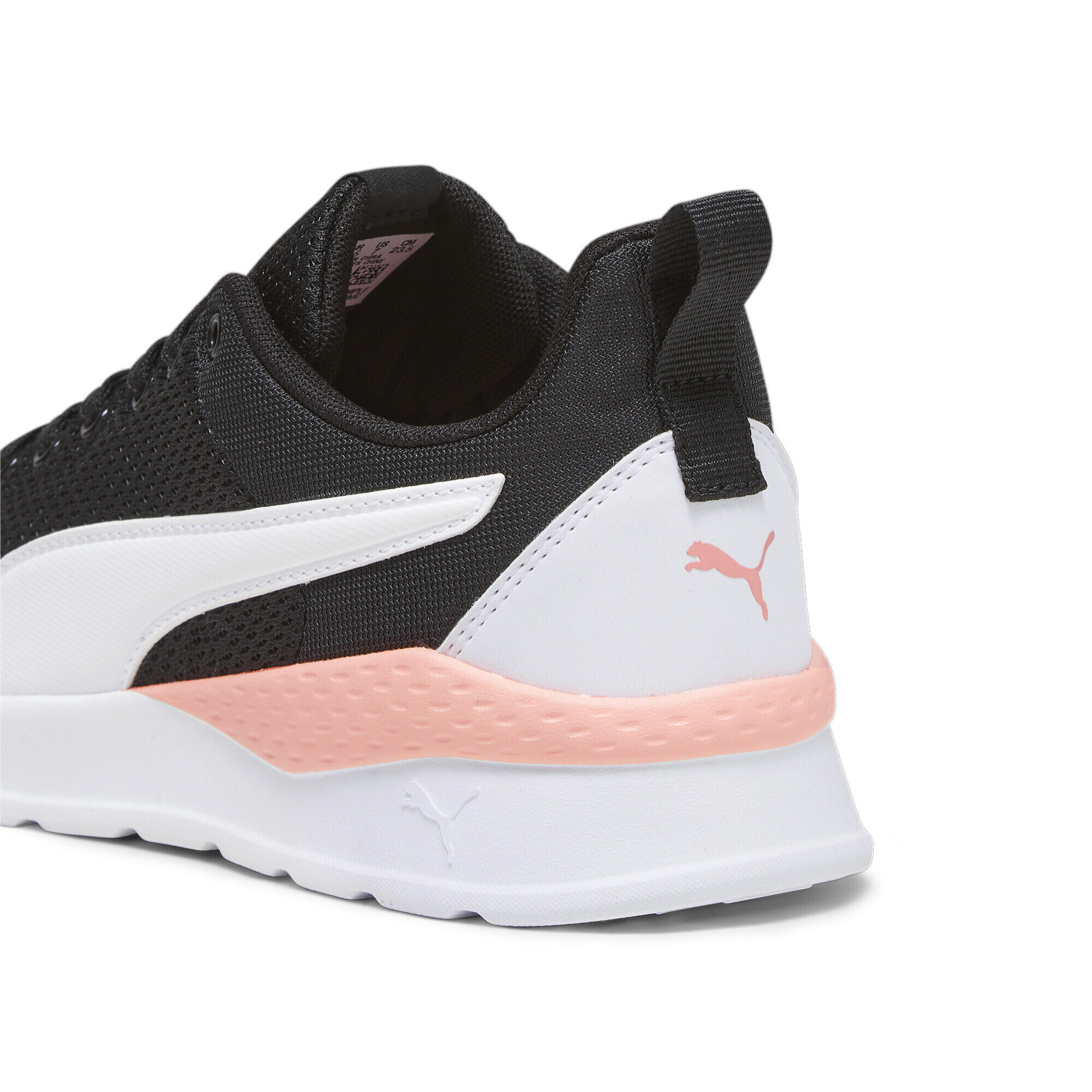 Scarpe da ginnastica Anzarun Lite PUMA Black White Peach Smoothie Pink 4/7