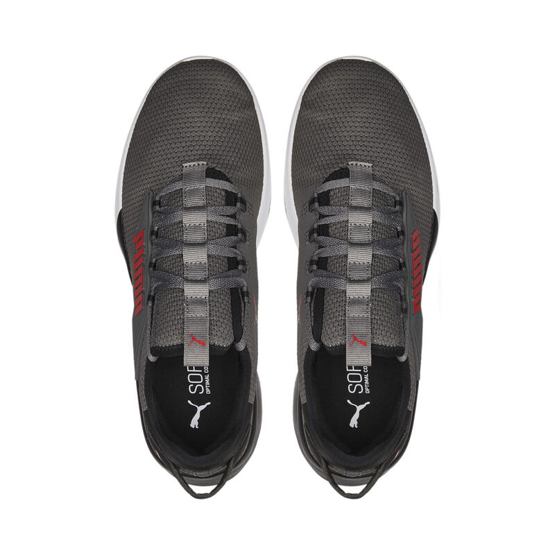 Scarpe da running Retaliate 2 PUMA Castlerock Black High Risk Red Gray