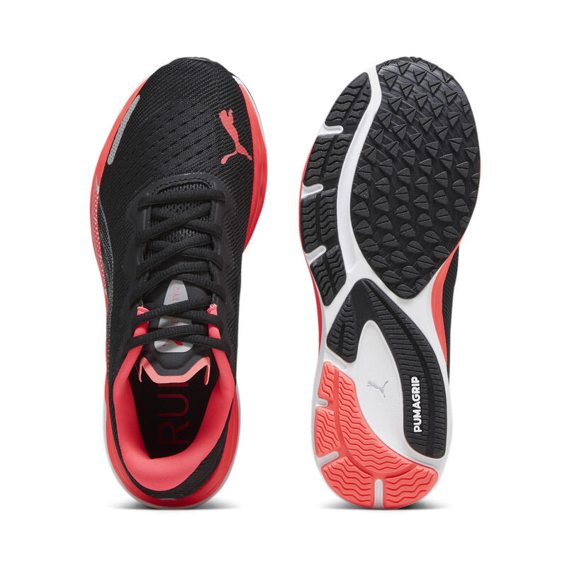 Chaussures de running Velocity Nitro 2 Femme PUMA Black Fire Orchid Red