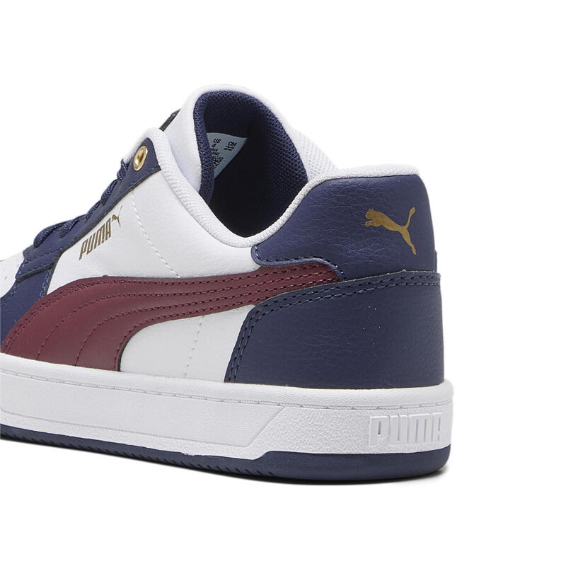 Zapatillas Niños PUMA Caven 2.0 PUMA White Dark Jasper Navy Gold Red Blue