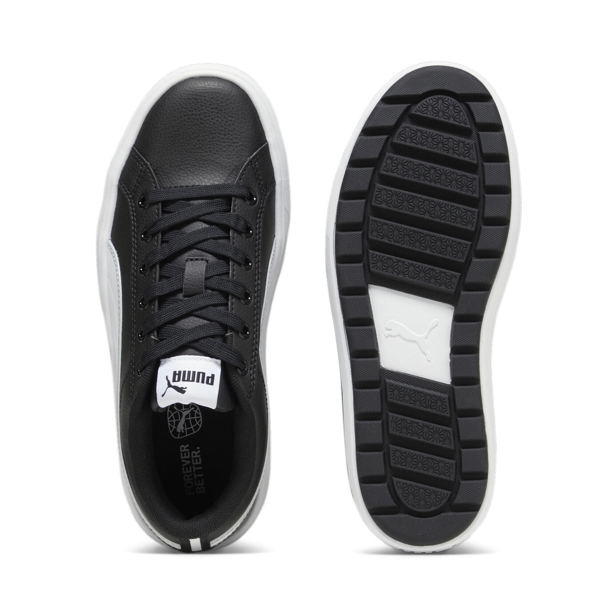 Sneakers Kaia 2.0 Femme PUMA Black White Ash Gray 6/7