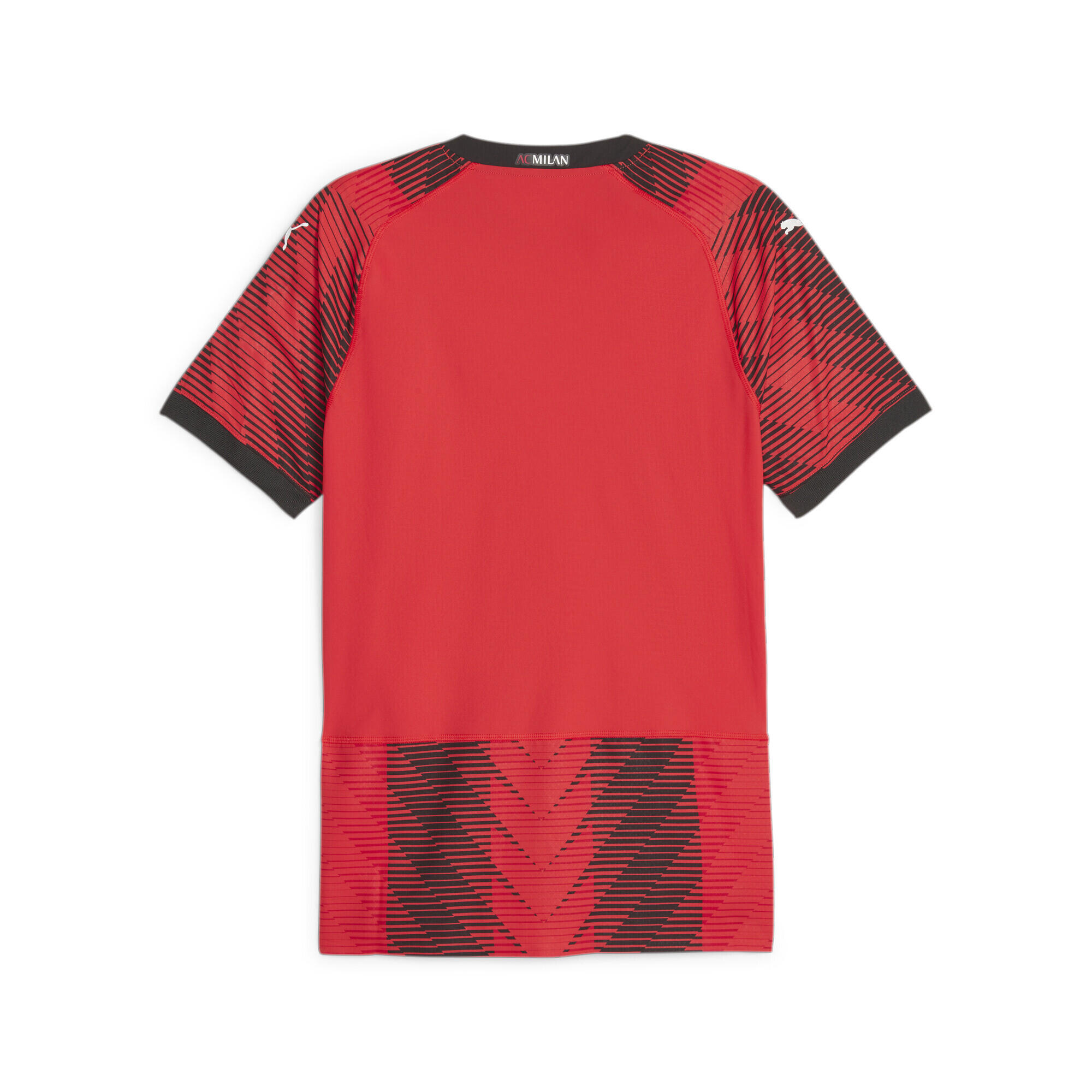 Maillot Authentic Home 23/24 AC Milan PUMA For All Time Red Black 6/6