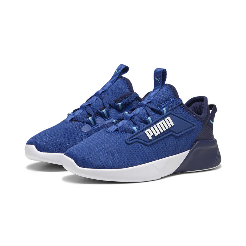 Baskets Retaliate 2 Enfant PUMA Clyde Royal Navy White Blue